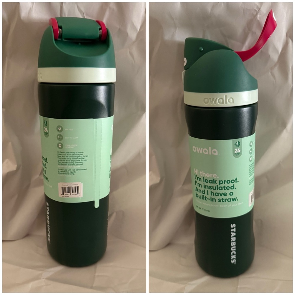 Owala Starbucks Holiday Water Bottle - Picture 2 of 4